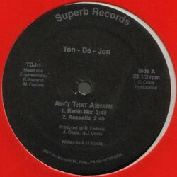 TMn-Dé-Jon Ain't That A Shame USED VINYL 12INCH 33 S RPM
