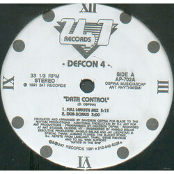 Defcon 4 (2) Data Control USED VINYL 12INCH 33 S RPM