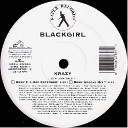 Blackgirl Krazy USED VINYL 12INCH MAXI-SINGLE 33 S RPM