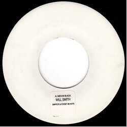 Will Smith Men In Black USED VINYL 7INCH SINGLE JUKEBOX WHITE LABEL