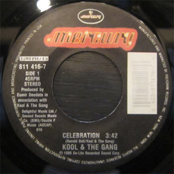 Kool & The Gang Celebration / Take My Heart Vinyl 7" USED