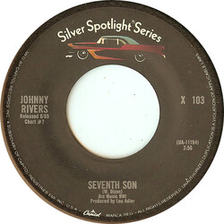Johnny Rivers Seventh Son / Midnight Special USED VINYL 7INCH 45 RPM