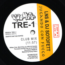 LNS (2) / DJ Sotofett Jugando Con Fuego USED VINYL 12INCH 33 S RPM