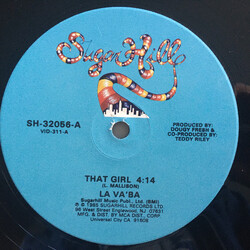 LaVaba Mallison / Treacherous Three That Girl / Get Up (Instrumental) USED VINYL 12INCH 33 S RPM