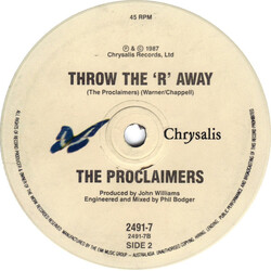 The Proclaimers King Of The Road USED VINYL 7INCH 45 RPM