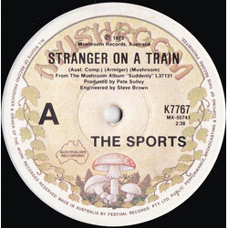 The Sports Stranger On A Train USED VINYL 7INCH 45 RPM