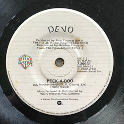 Devo Peek-A-Boo USED VINYL 7INCH SINGLE