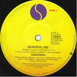 Madonna Borderline USED VINYL 7INCH 45 RPM SINGLE