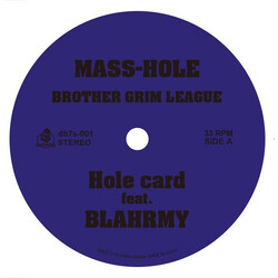 Mass-Hole / DJ GQ Brother Grim League USED VINYL 7INCH 33 S RPM