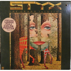Styx The Grand Illusion Vinyl LP USED
