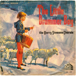 The Harry Simeone Chorale The Little Drummer Boy / O' Holy Night USED VINYL 7INCH 45 RPM SINGLE STYRENE