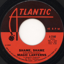 Magic Lanterns Shame, Shame Vinyl 7" USED