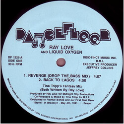 Ray Love / Liquid Oxygen Revenge / Self Taught Hypnosis USED VINYL 12INCH 33 S RPM