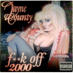 Jayne County F**k Off 2000 USED VINYL 12INCH 33 S RPM