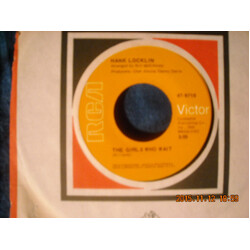 Hank Locklin The Girls Who Wait USED VINYL 7INCH 45 RPM MONO