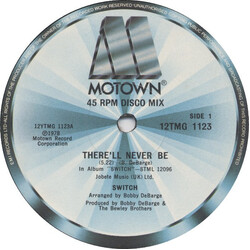 Switch (6) There'll Never Be USED VINYL 12INCH SINGLE