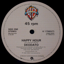 Eumir Deodato Happy Hour / Sweet Magic / Night Cruiser USED VINYL 12INCH 45 RPM