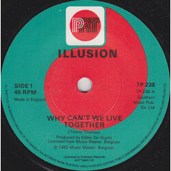 Illusion (2) Why Can't We Live Together USED VINYL 7INCH 45 RPM SINGLE
