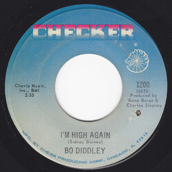 Bo Diddley I'm High Again / Another Sugar Daddy USED VINYL 7INCH 45 RPM SINGLE