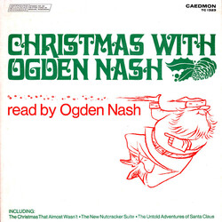 Ogden Nash Christmas With Ogden Nash Vinyl LP USED