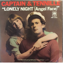 Captain And Tennille Lonely Night (Angel Face) / Smile For Me One More Time Vinyl 7" USED