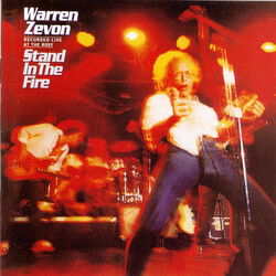 Warren Zevon Stand In The Fire Vinyl LP USED