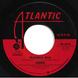 ABBA Mamma Mia USED VINYL 7INCH 45 RPM SINGLE