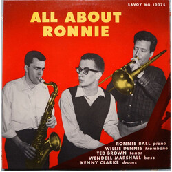 Ronnie Ball All About Ronnie Vinyl LP USED
