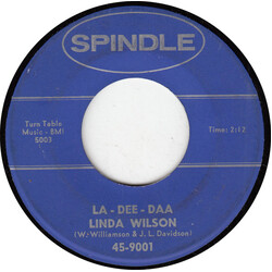 Linda Wilson (2) La-Dee-Daa / Dreamy Eyes USED VINYL 7INCH 45 RPM SINGLE
