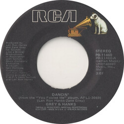 Grey And Hanks Dancin' USED VINYL 7INCH 45 RPM SINGLE