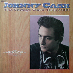 Johnny Cash The Vintage Years: 1955-1963 Vinyl LP USED