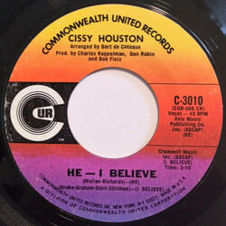 Cissy Houston He - I Believe / I'll Be There USED VINYL 7INCH 45 RPM STYRENE