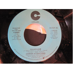 Coming Attractions Champagne USED VINYL 7INCH 45 RPM PROMO STEREO