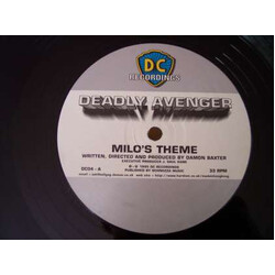 Deadly Avenger Milo's Theme USED VINYL 12INCH 33 S RPM