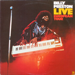 Billy Preston Live European Tour Vinyl LP USED