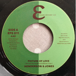 Henderson & Jones Picture Of Love USED VINYL 7INCH 45 RPM SINGLE