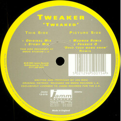 Tweaker (2) Tweaked USED VINYL 12INCH 33 S RPM