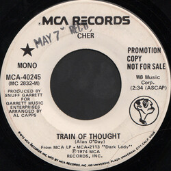 Cher Train Of Thought USED VINYL 7INCH 45 RPM SINGLE PROMO STEREO MONO