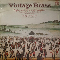 The Brighouse And Rastrick Brass Band Vintage Brass Vinyl LP USED