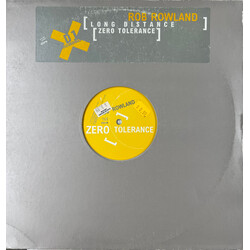 Rob Rowland Long Distance / Zero Tolerance USED VINYL 12INCH 33 S RPM