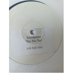 Manijama No No No USED VINYL 12INCH WHITE LABEL