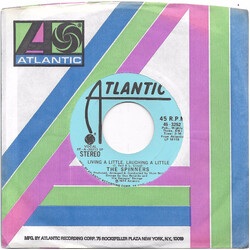 Spinners Living A Little, Laughing A Little USED VINYL 7INCH 45 RPM PROMO STEREO MONO