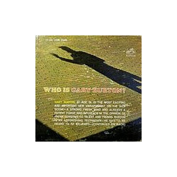 Gary Burton Who Is Gary Burton? Vinyl LP USED