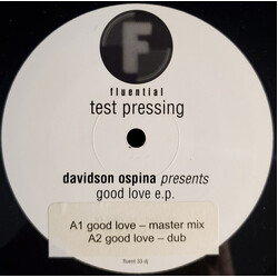 Davidson Ospina Good Love E.P. USED VINYL 12INCH EP TEST PRESSING