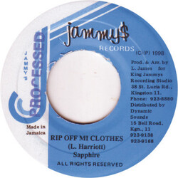 Sapphire (4) Rip Off Mi Clothes USED VINYL 7INCH 45 RPM