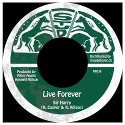 Sir Harry (2) Live Forever Vinyl 7" USED