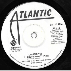 Yes Classic Yes USED VINYL 7INCH 33 S RPM COMPILATION