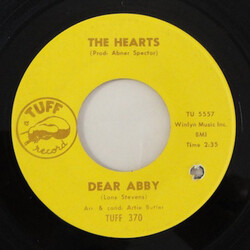 The Hearts Dear Abby USED VINYL 7INCH 45 RPM SINGLE