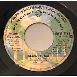 Mason Williams Classical Gas / Baroque-A-Nova USED VINYL 7INCH REISSUE STYRENE