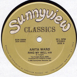 Anita Ward Ring My Bell USED VINYL 12INCH 33 S RPM SINGLE REISSUE